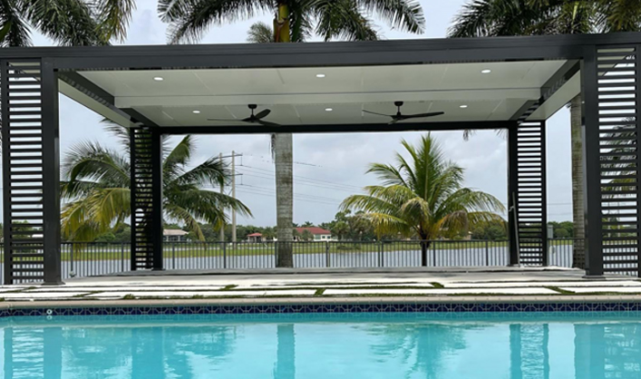 Aluminum Pergola Roof