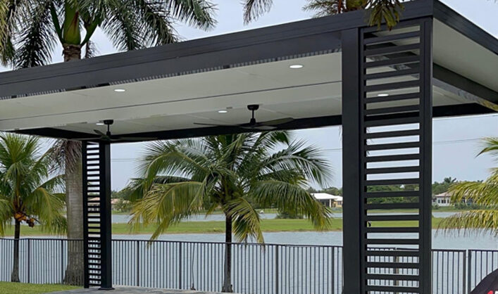 Aluminum Pergola Roof