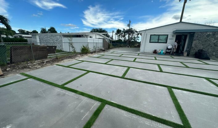 6000 sqf concrete