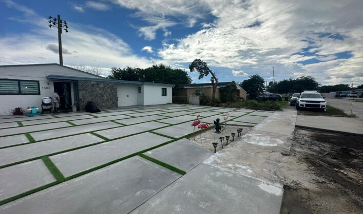 6000 sqf concrete