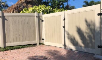 PVC Fence Double Color