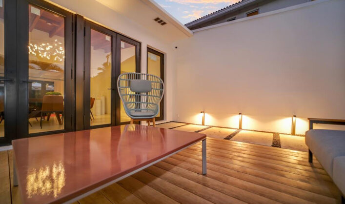 Teak Wood Deck