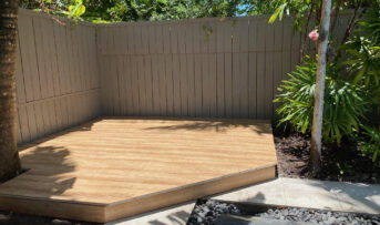 Teak Wood Deck