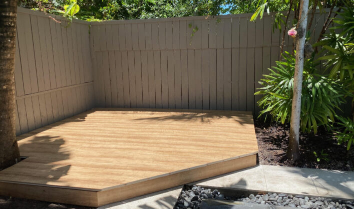 Teak Wood Deck