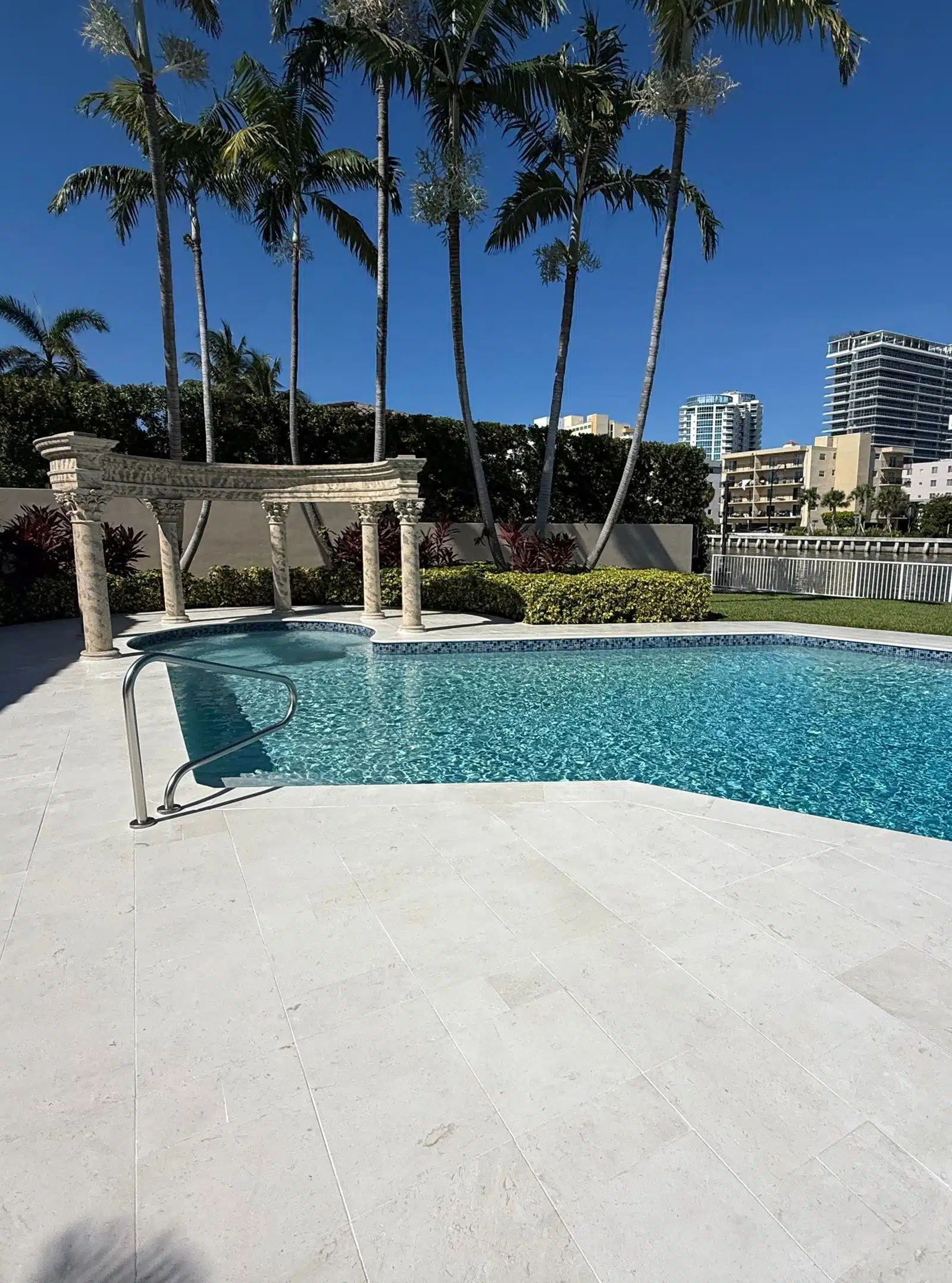 Pool Renovation Water Line