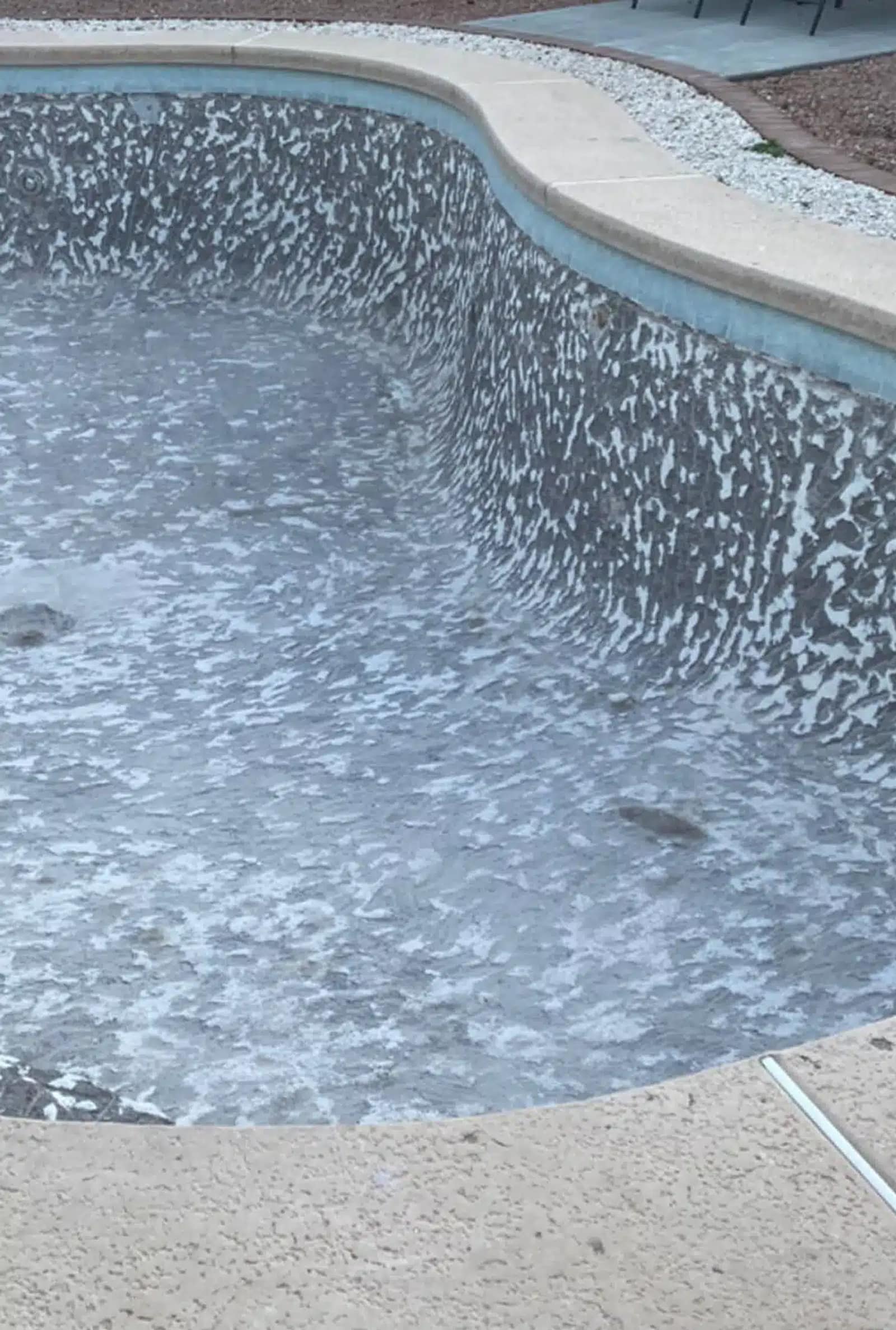 Spotty Areas That Make the Pool Look Patchy