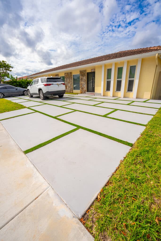 concrete driveway miami
